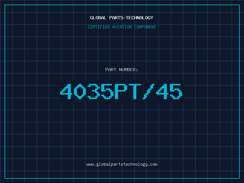 Aviation Part 4035PT/45