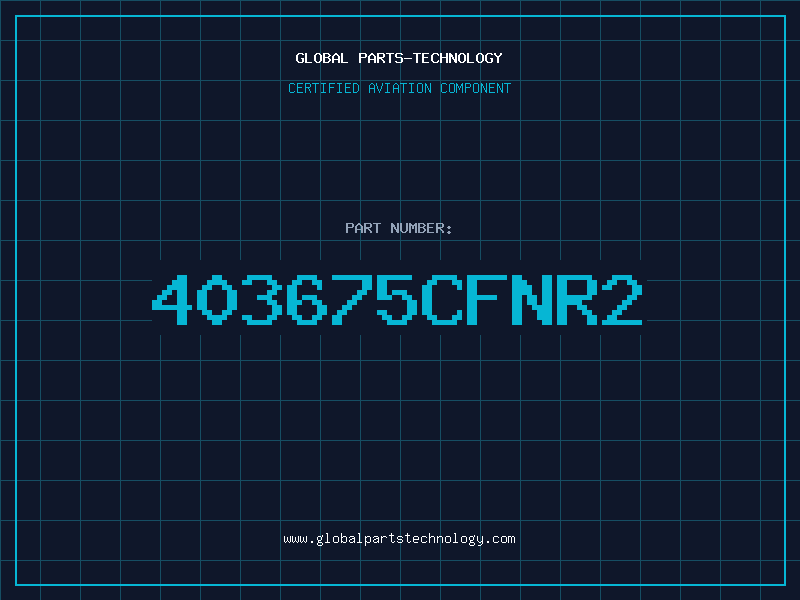 Aviation Part 403675CFNR2