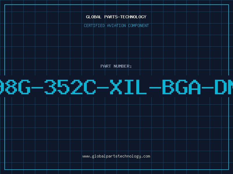 Aviation Part 4036XL-098G-352C-XIL-BGA-DN(XC)TRAY