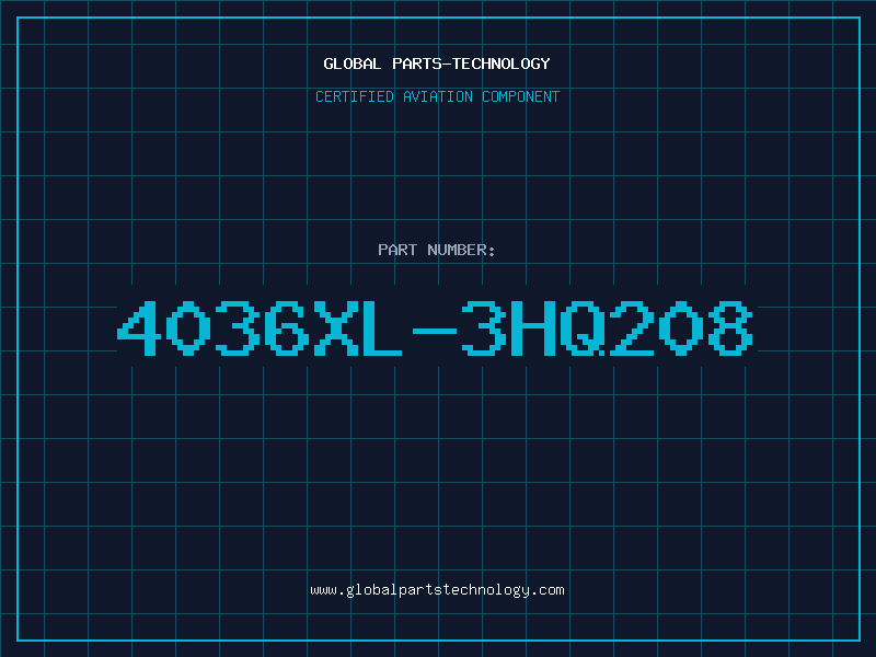 Aviation Part 4036XL-3HQ208