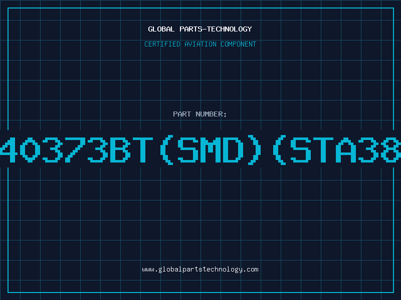 Aviation Part 40373btsmdsta38
