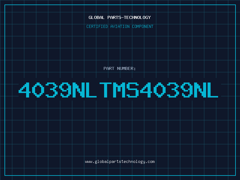 Aviation Part 4039NLTMS4039NL
