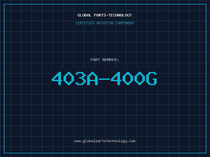 Aviation Part 403A-400G