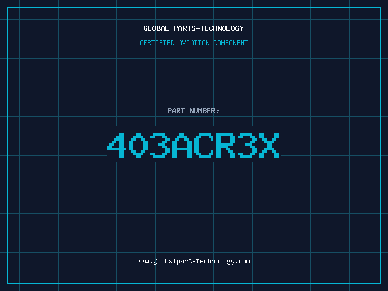 Aviation Part 403ACR3X