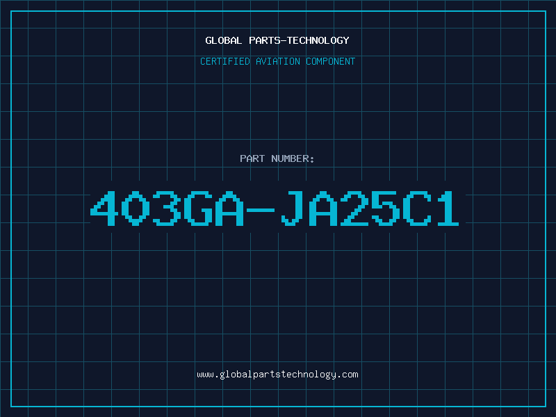 Aviation Part 403GA-JA25C1