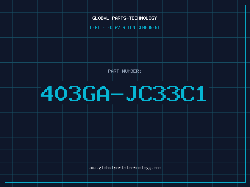 Aviation Part 403GA-JC33C1