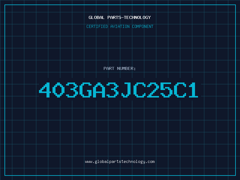 Aviation Part 403GA3JC25C1