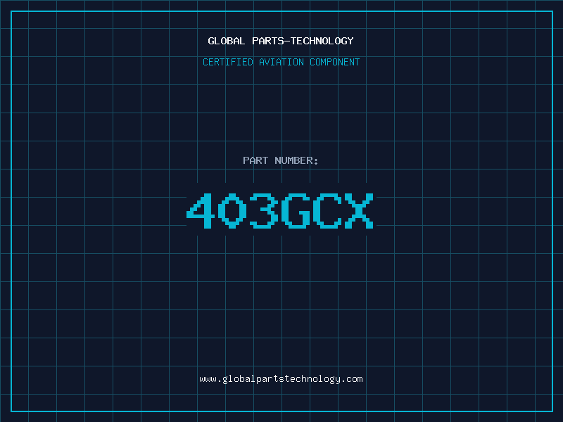 Aviation Part 403GCX