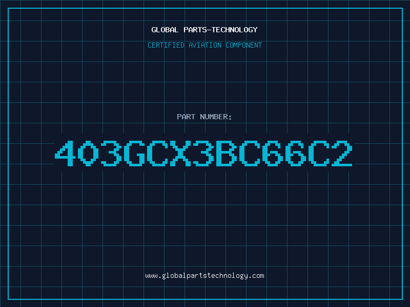 Aviation Part 403GCX3BC66C2