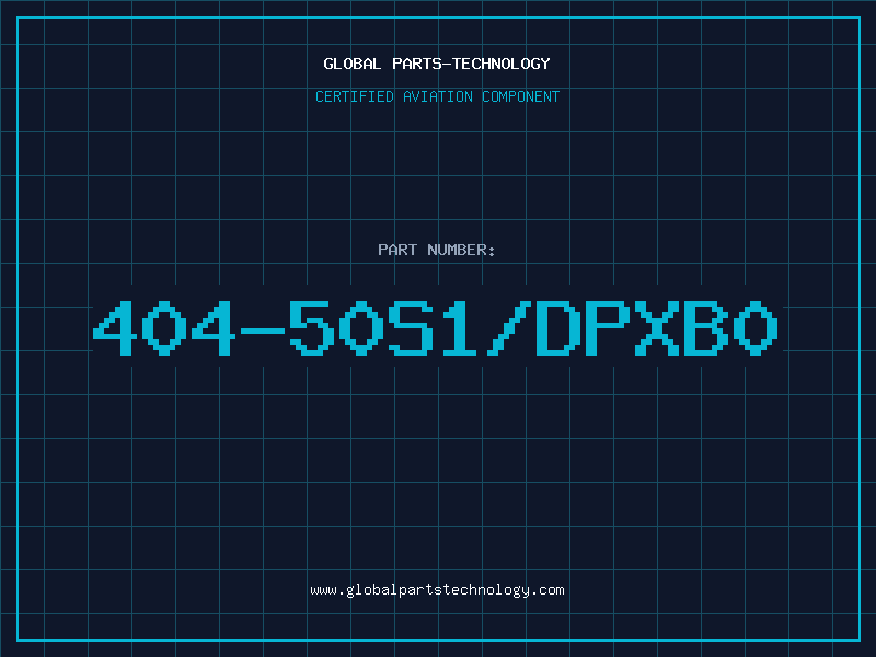 Aviation Part 404.50S1/DPXB0