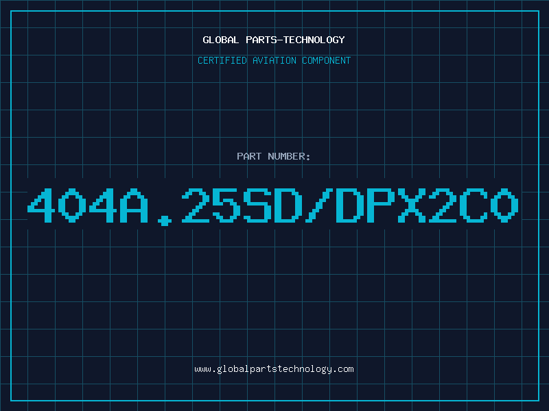 Aviation Part 404A.25SD/DPX2C0