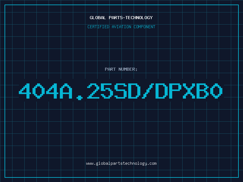 Aviation Part 404A.25SD/DPXB0