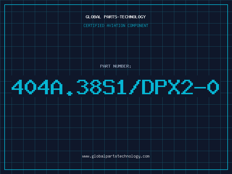 Aviation Part 404A.38S1/DPX2-0