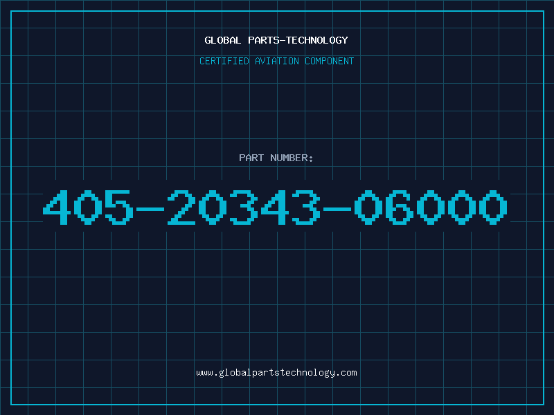 Aviation Part 405-20343-06000
