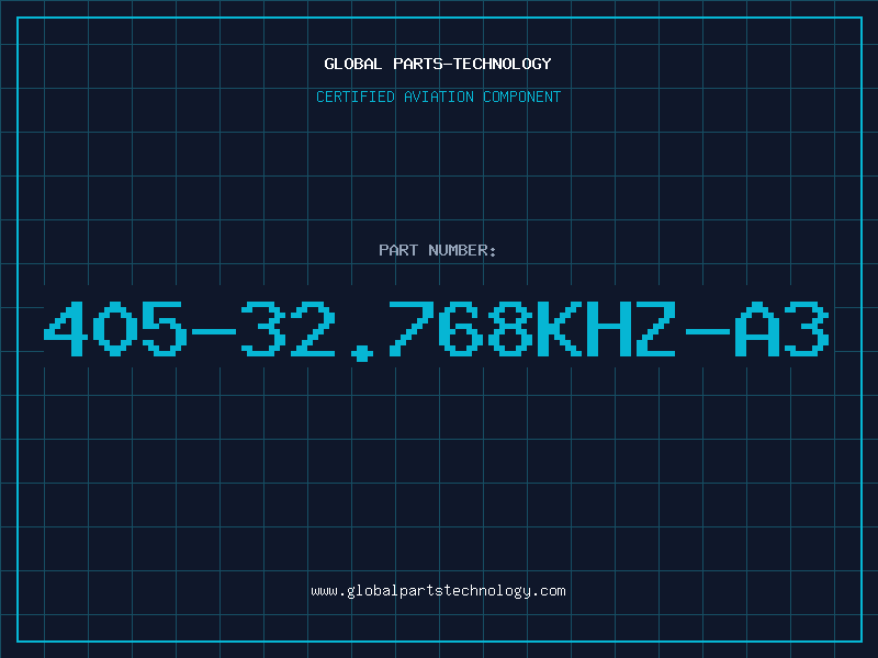 Aviation Part 405-32.768KHZ-A3