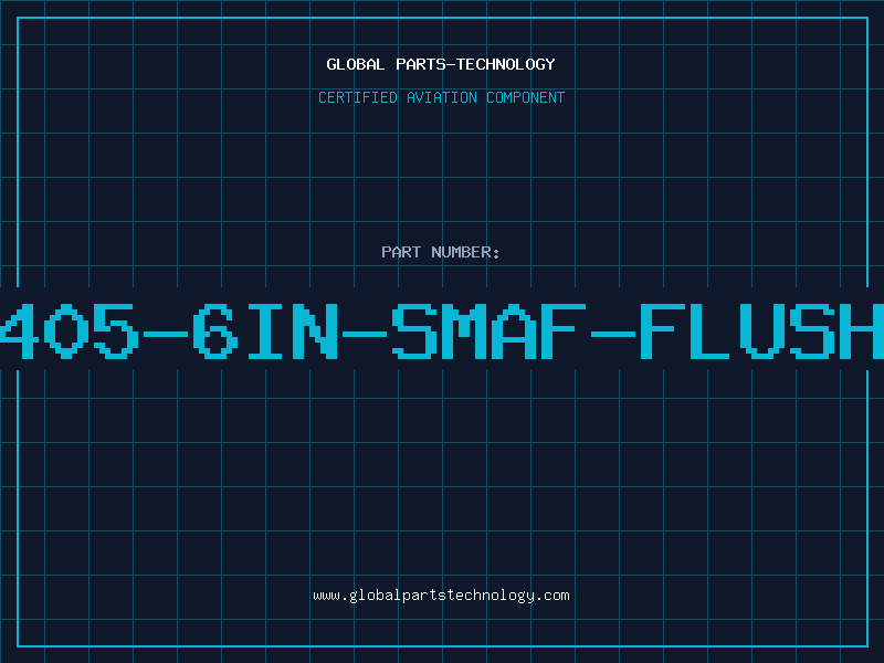 Aviation Part 405-6IN-SMAF-FLUSH