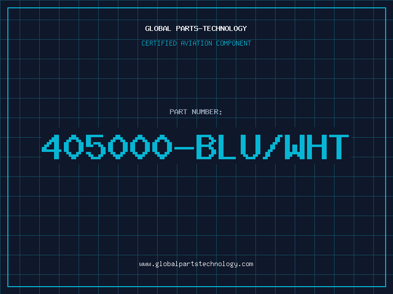 Aviation Part 405000-BLU/WHT