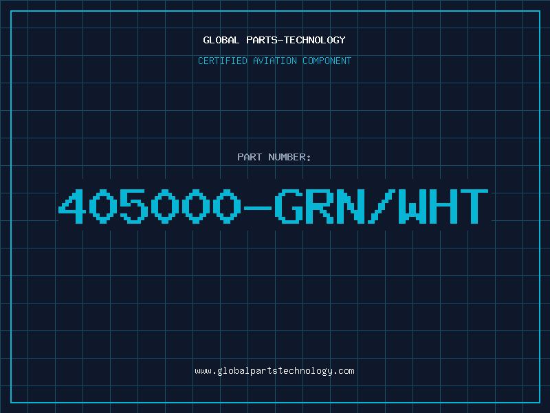 Aviation Part 405000-GRN/WHT