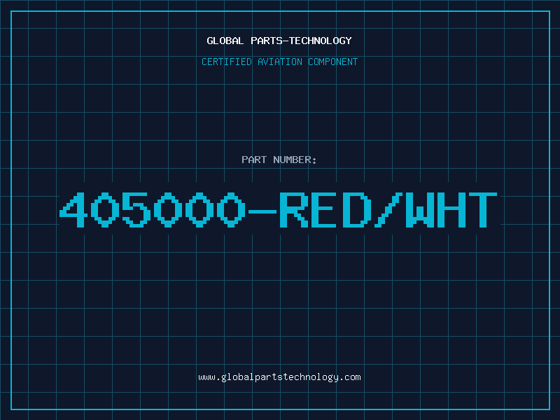 Aviation Part 405000-RED/WHT