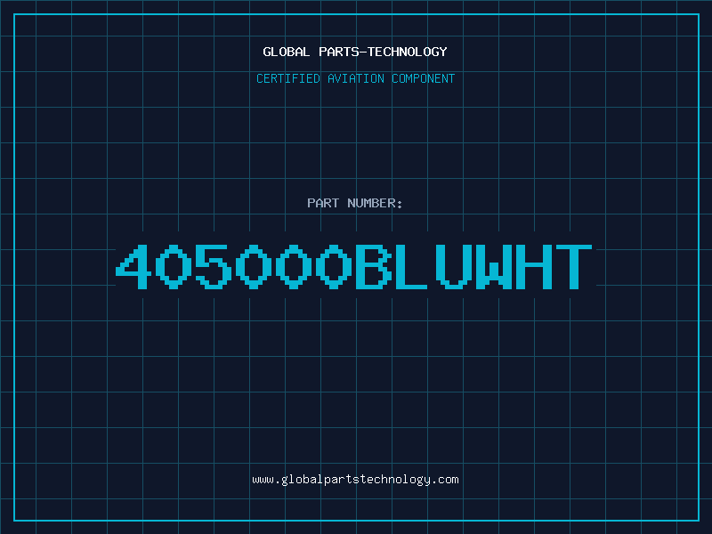 Aviation Part 405000BLUWHT