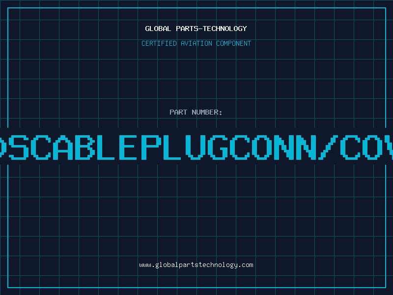 Aviation Part 4050SCABLEPLUGCONN/COVKIT