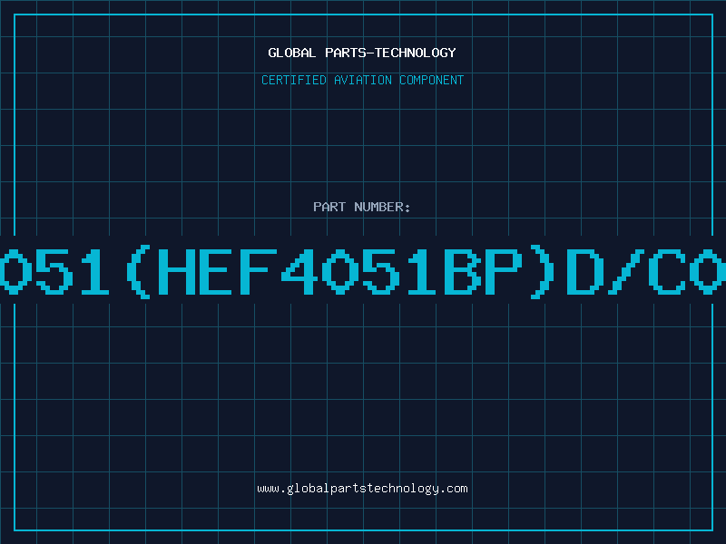 Aviation Part 4051(HEF4051BP)D/C00