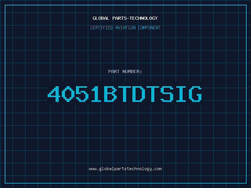 Aviation Part 4051BTDTSIG