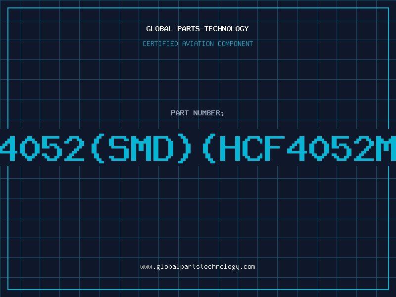 Aviation Part 4052(SMD)(HCF4052M