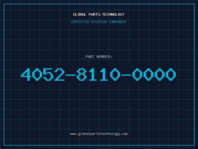 Aviation Part 4052-8110-0000