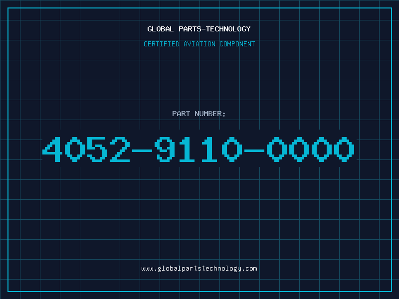 Aviation Part 4052-9110-0000