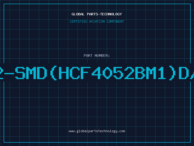 Aviation Part 4052-SMD(HCF4052BM1)D/C93