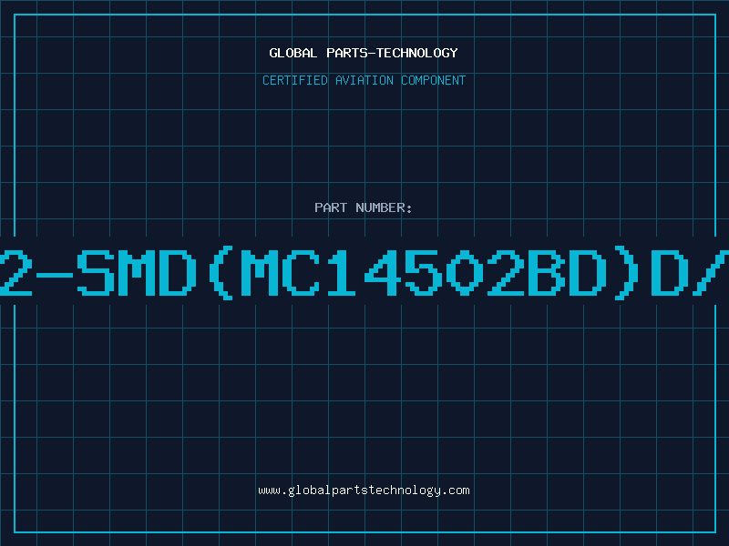 Aviation Part 4052-SMD(MC14502BD)D/C91
