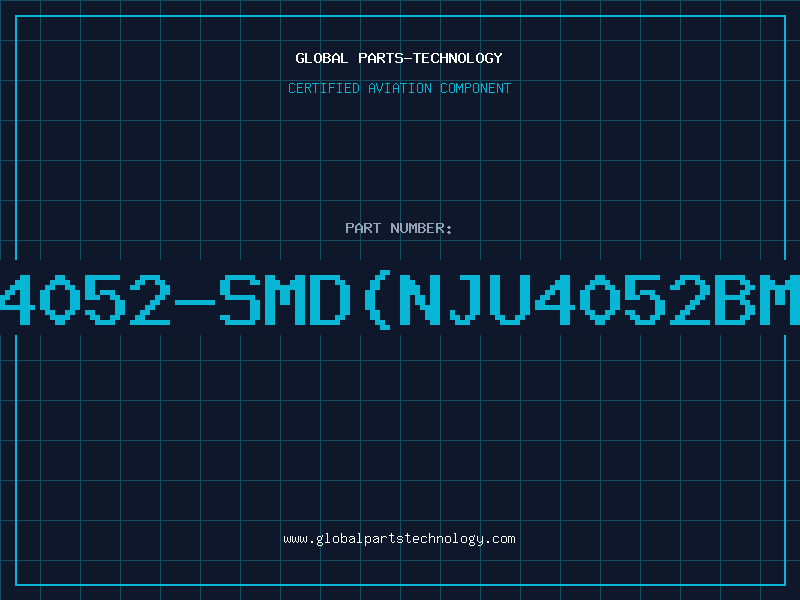 Aviation Part 4052-SMD(NJU4052BM