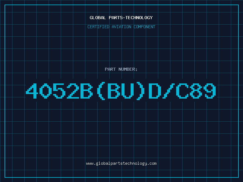 Aviation Part 4052B(BU)D/C89