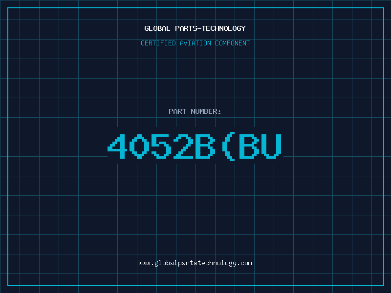 Aviation Part 4052BBU