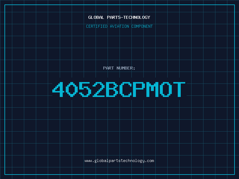 Aviation Part 4052BCPMOT