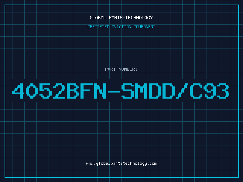 Aviation Part 4052BFN-SMDD/C93
