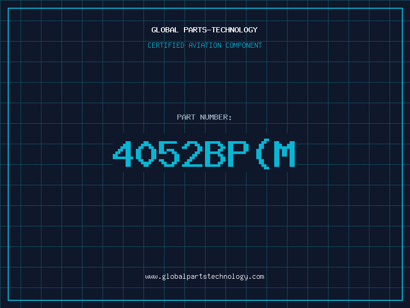 Aviation Part 4052BP(M