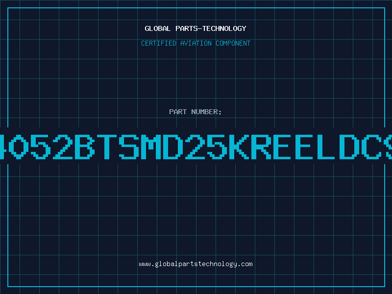 Aviation Part 4052BTSMD25KREELDC9