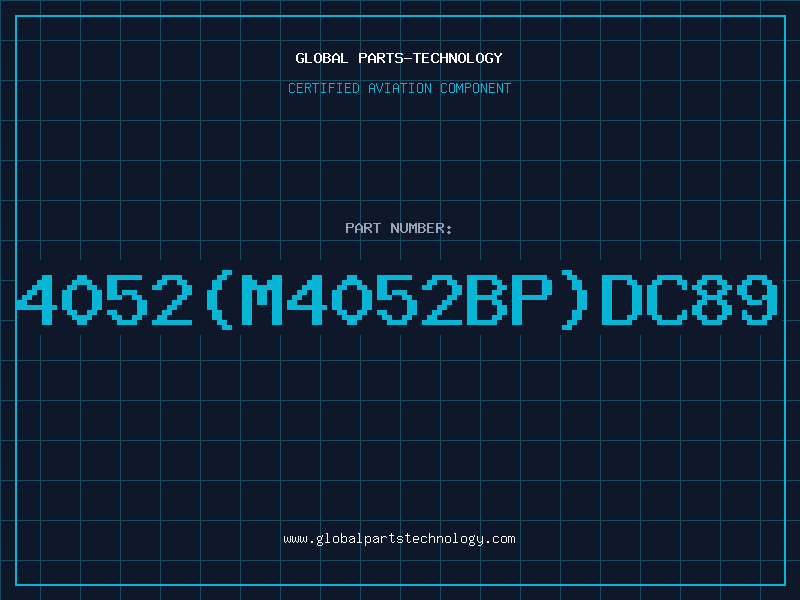 Aviation Part 4052M4052BPDC89