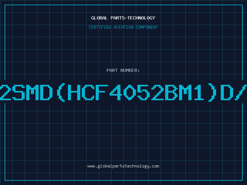 Aviation Part 4052SMD(HCF4052BM1)D/C93