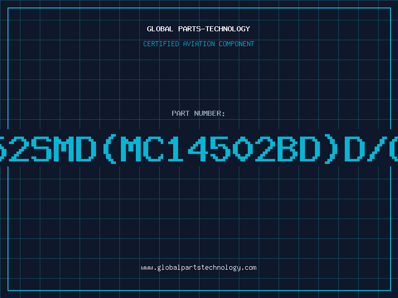 Aviation Part 4052SMD(MC14502BD)D/C91
