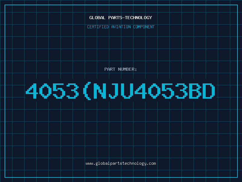 Aviation Part 4053(NJU4053BD