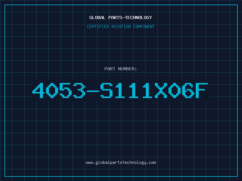 Aviation Part 4053-S111X06F