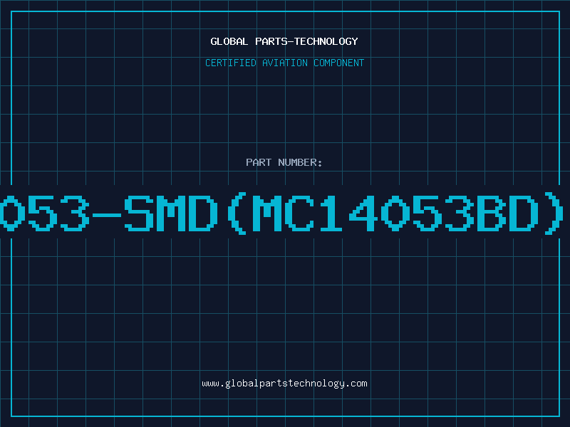 Aviation Part 4053-SMD(MC14053BD)D