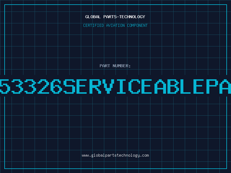 Aviation Part 4053326serviceablepart