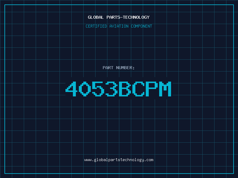Aviation Part 4053BCPM