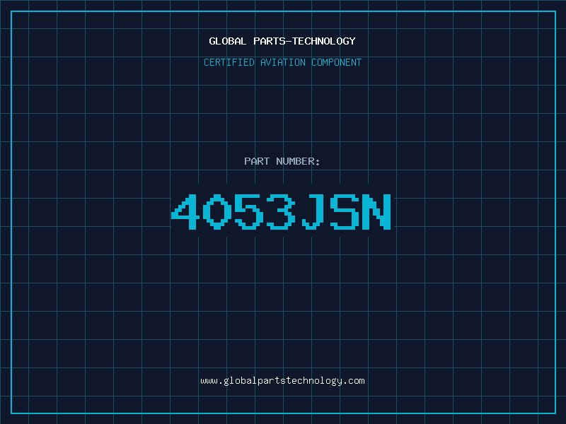 Aviation Part 4053JSN