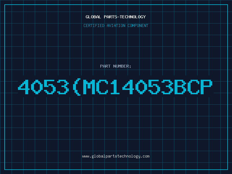 Aviation Part 4053MC14053BCP