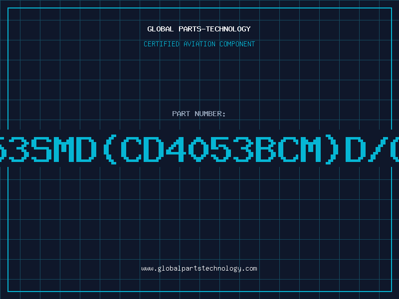 Aviation Part 4053SMD(CD4053BCM)D/C90